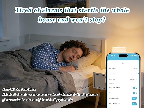 water leak alarms for home