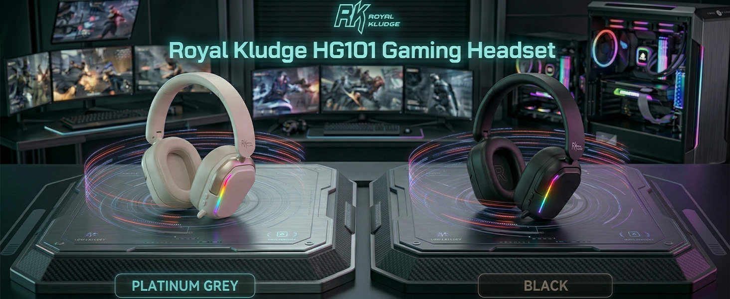 RK GAMING HEADSETS