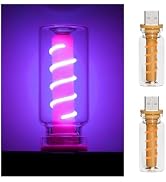 2 PCS Retro Car Lamps,Plug-in USB Led Interior Atmosphere Lights with Touch and Dimmable,Car USB ...