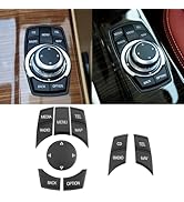 Jaronx Compatible With BMW iDrive Button Replacment Multimedia iDrive Control Button for 1' F20/2...