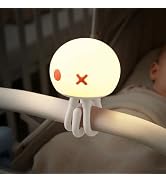 Hoxutym Jellyfish Night Light for Kids Bed Frame - Room Decor & Special Cute Funny Gifts, Recharg...