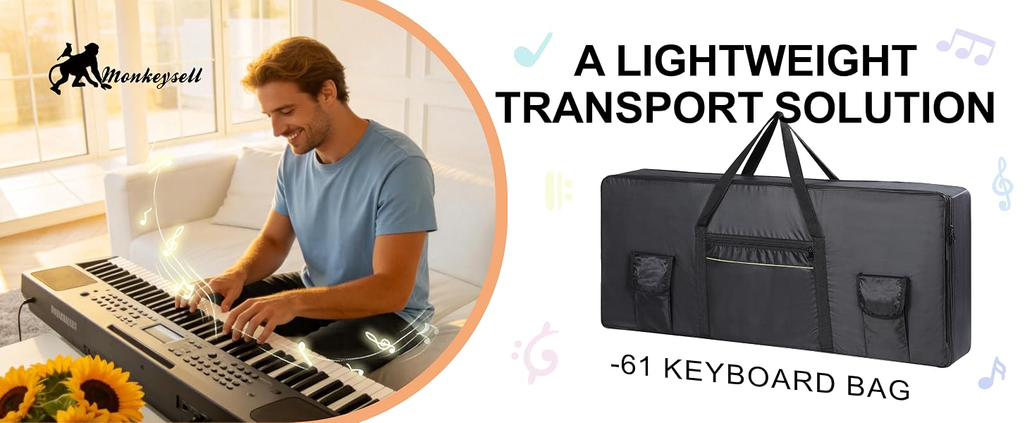 61 keyboard bag