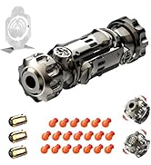 4 in 1 Metal Fidget Gun Toy Shoot+ Spinner+ Ratchet+ Slider Finger Fidget Toys Adults EDC ADHD Fo...