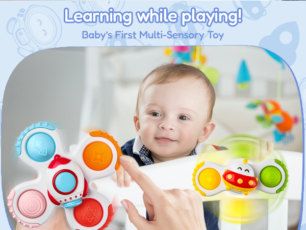 Suction Cup Spinner Toys