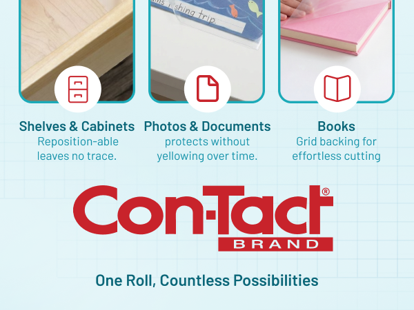 contact clear adhesive liner
