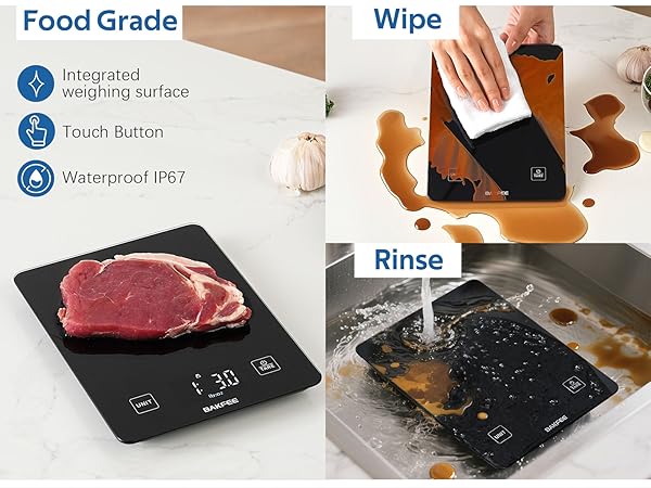 BakFee Waterproof Scale