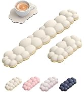 Vaydeer Cloud Keyboard Wrist Rest Set – Ergonomic Memory Foam Wrist Pad for Computer, Laptop & Ga...