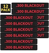 12 Pack Miaozhun .300 Blackout Magazine Marking Bands 300 BLK Magazine Caliber Identification