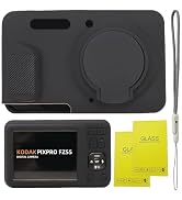 SZHSYJY Case for Kodak PIXPRO FZ55,FZ55 Accessories,Soft Silicone Protective Case Removable Lens ...