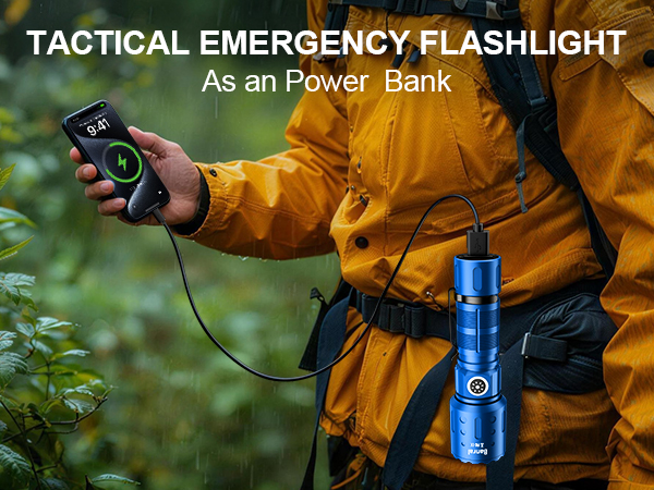 TACTICAL EMERGENCY FLASHLIGHT