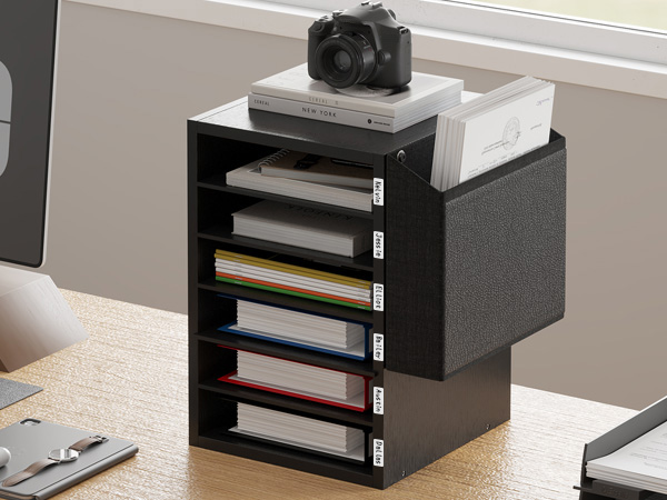 6 titer office mail organizer