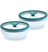 Anyday Microwave Cookware | 4 Piece Small Dish Set | Microwave Cooker | Microwave Steamer for Coo...