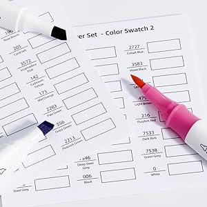 Ohuhu marker brush tips