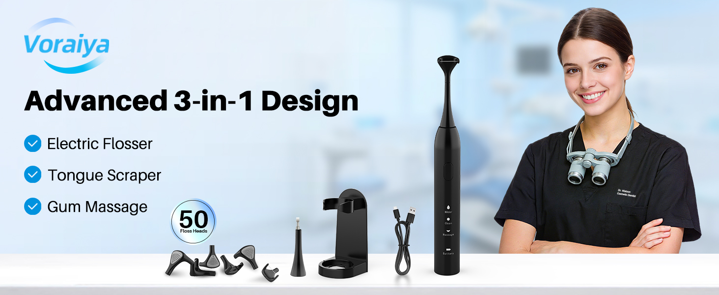 Voraiya Electric Flosser for Teeth