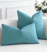 OTOSTAR Linen Throw Pillow Cover