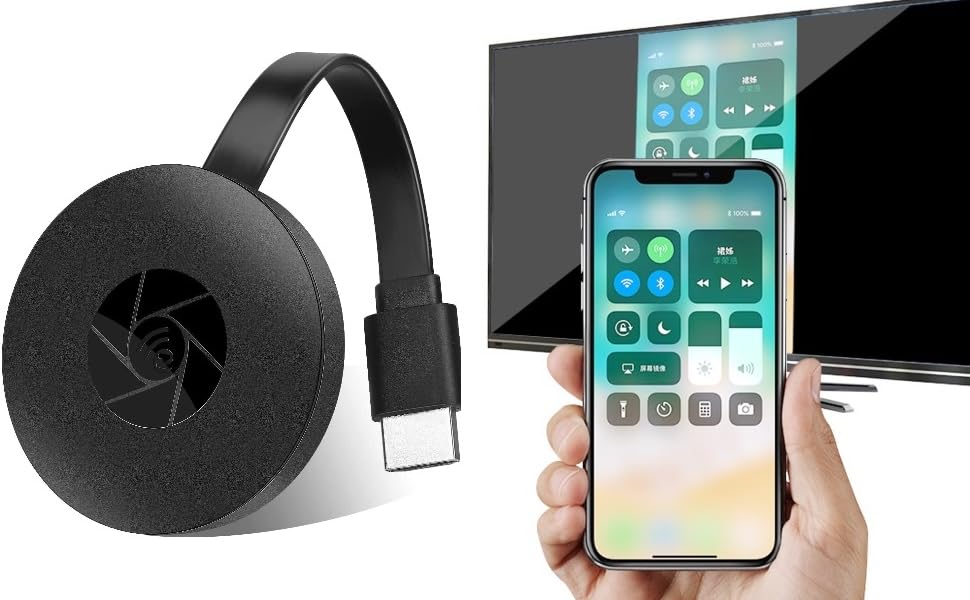 wireless display adapter dongle 2.4g airplay miracast dlna streaming device to tv phone to tv