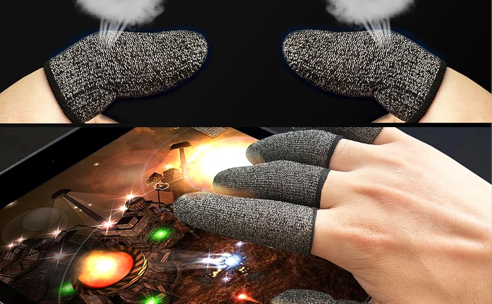 gaming finger thumb sleeve
