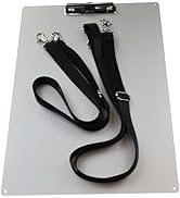 Banjiang 11x17 Metal Aluminum Clipboard with Pen Holder,Trip Clipboard with 2 Dedicated Shoulder ...
