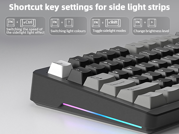 RGB Gaming Keyboard music rhythm keyboard RGB