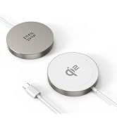 Qi2 Magnetic Wireless Charger, Minthouz 15W Fast Charging iPhone Wireless Charger, Mag Safe Wirel...