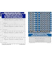 Tag-A-Room Moving Label Room Identification Cards