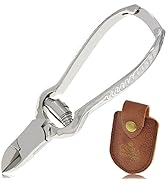 Camila Solingen CS13 Large Heavy Duty Toe Nail Clipper for Thick Toenails, Manicure & Pedicure, D...