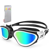 ZIONOR Kids Swim Goggles, G1 MINI UV Protection Anti-Fog Polarized Swimming Goggles for Age 6-14