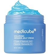 medicube Jelly Cream with Hyaluronic Acid | Daily Moisturizer for All Skin Types | Long-lasting H...