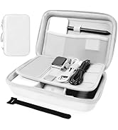 MeloSync Hard Travel Electronic Organizer Case for Power Bank Chargers Cables USB Flash Drive SD ...