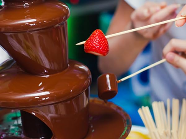 chocolate fountain
