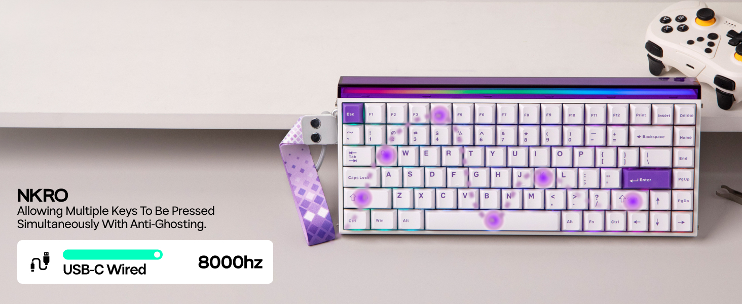 Hero84 HE White Purple