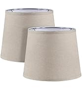 Aspen Creative 38015-2, K/D Hardback Empire Transitional Collapsible Spider Shade, 9" Top x 11" B...