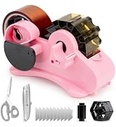 THINKLEARN Heat Tape Dispenser - Sublimation Heat Transfer Tape Dispenser with Scissors and Utili...