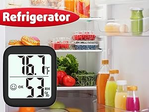 humidity gauge for refrigerator