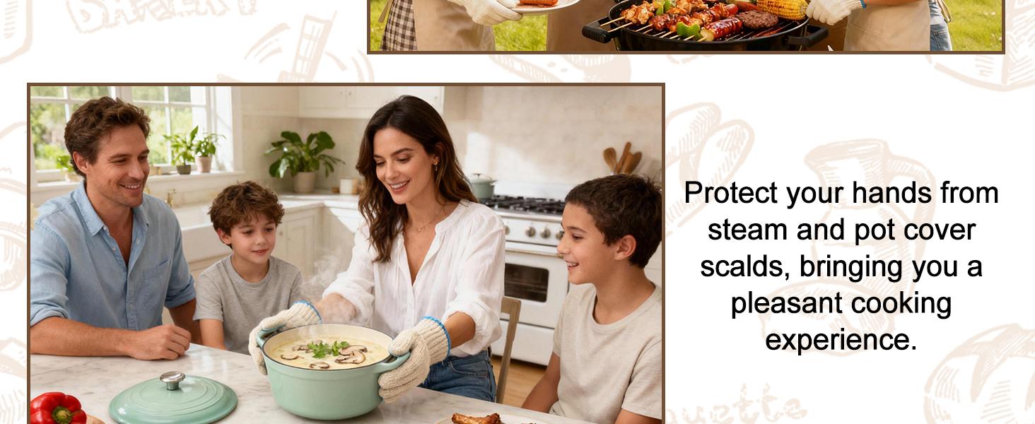 Heat Resistant Oven Glove