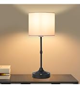 HAPYGI Portable Cordless Table Lamp,Built-in 5200mAH Rechargeable Battery, Dimmable Touch Small B...