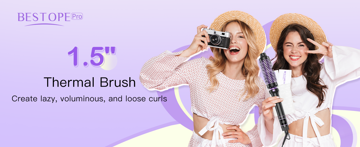 brush curling iron