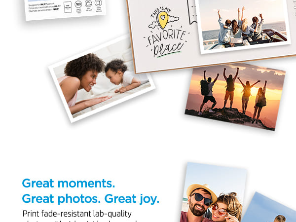 high-quality photo printing fade-resistant vivid colors