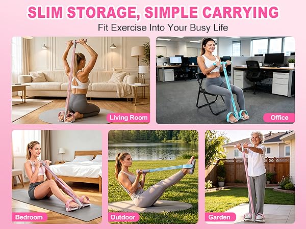 Upgraded Foot Pedal Resistance Band