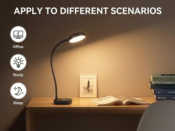 battery desk lamp