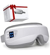 Eye Massager with Heat & Bluetooth Music, Fathers Day Birthday Gifts for Men Women Her Him, Heate...