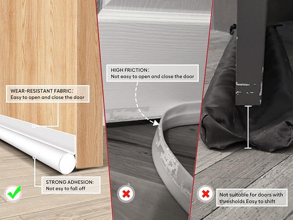 door draft stopper