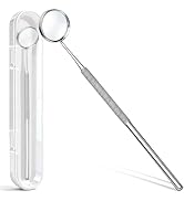 G.CATACC Dental Mirror, Stainless Steel Dentist Tool for Teeth Cleaning Mouth Inspection Mirror w...