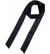1 Pc Black Satin Belt, Ribbon Long Sash Belt for Dress, Wedding,Birthday, Special Occasion Access...