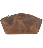 LONDO Genuine Leather Versatile Gondola Style Handbag - Cosmetic, Toiletry, Makeup, Shaving Organ...