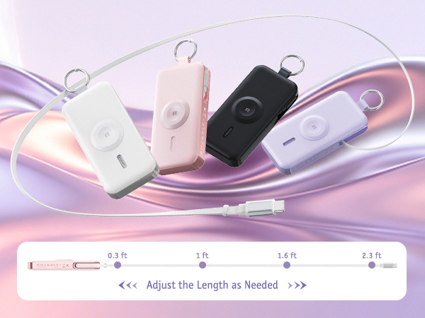 rorry Portable Charger 3 in 1