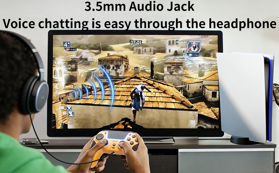 CAWOOSOO Yellow Wireless Controller