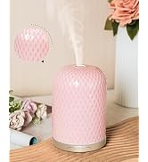 Essential Oil Diffuser - 2.4MHz Ultrasonic Ceramic Diffuser with Pulse/Continuous Mist & Night Li...