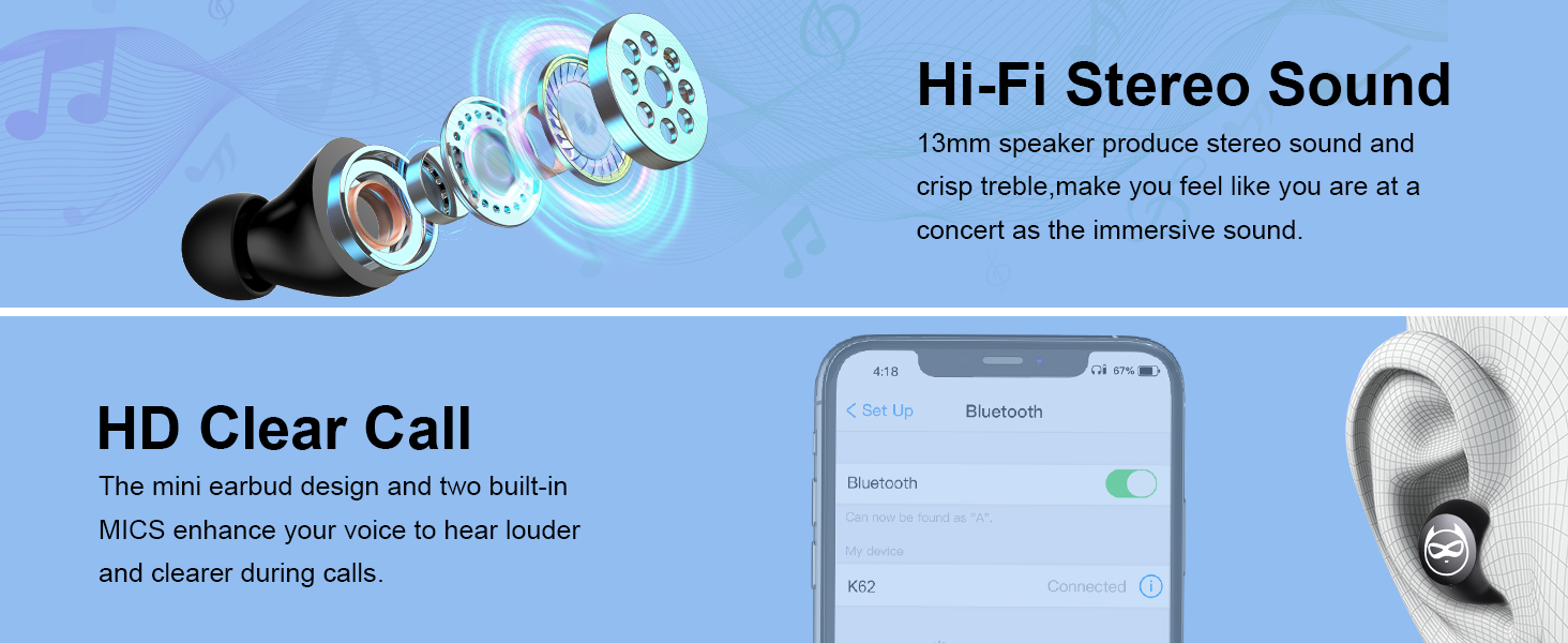 kids bluetooth earbuds