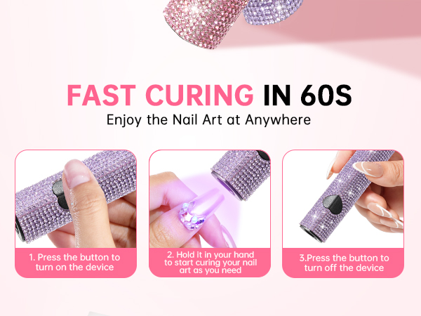 mini led nail lamp